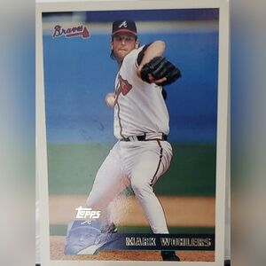 Five Atlanta Braves Baseball Cards